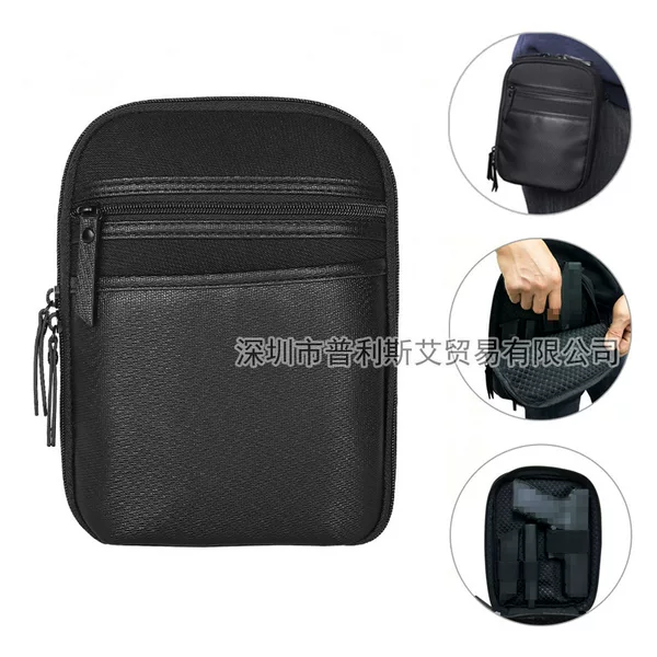 Amazon Tactical Waist Bag Hidden Portable Gun Bag Holster Outdoor Multifunctional Storage Waist Bag Crossbody Pistol Bag