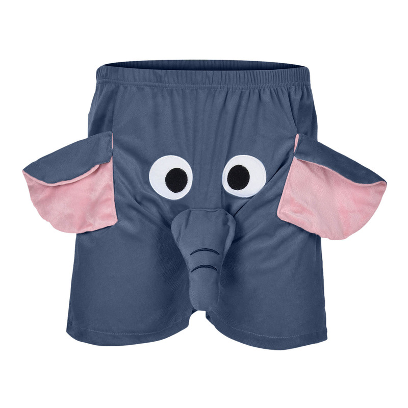 3D Cute and Quirky Elephant Shorts Summer Pants Unisex Loose Fit Ugly-Cute Dumbo Couple Student Pajama Pants