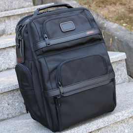 新款男士商务尼龙防水电脑背包双肩包大容量旅行包