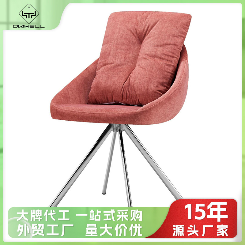 Mesa de comedor personalizada silla de comedor de alta calidad silla de respaldo de lujo silla de hierro forjado silla de exportación transfronteriza