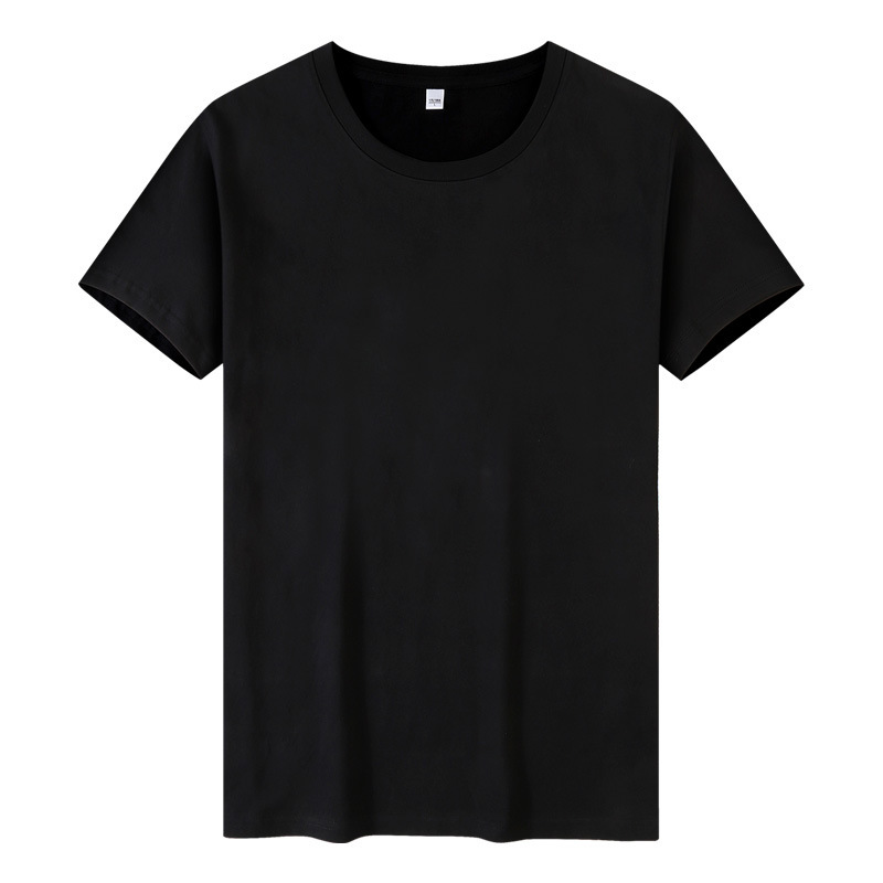 Short Sleeve Sleeve Length Wholesale Men's Simple Style Streetwear Solid Color Short Sleeve Men's T-shirt 90%Cotton
