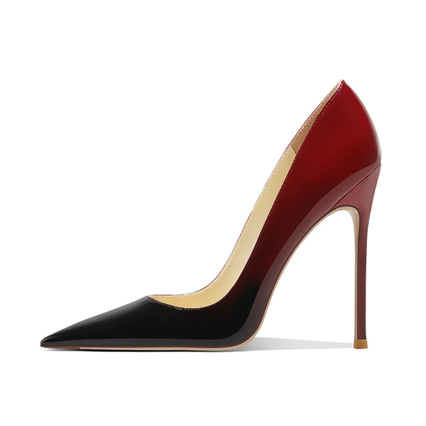 Black and red gradient 6 cm