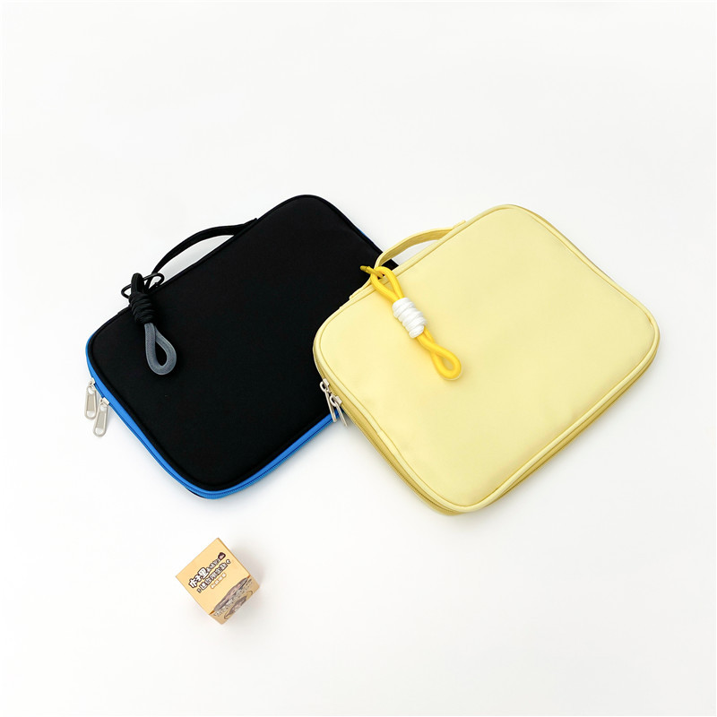 Bolsa de portátil japonesa de 14 pulgadas bolsa de almacenamiento de 11 pulgadas Estilo coreano fresco portátil Tablet iPad liner bolsa