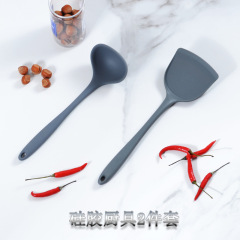シリカゲルの台所の鍋はスープのスプーンをすくって、シリカゲルの鍋は中華をすくって高温に耐えます。