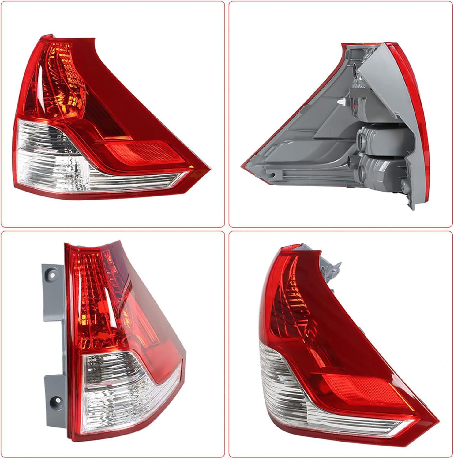 Suitable for Honda 12crv Rear Tail Light Brake Light Reversing Light Rear Turn Signal Shell Assembly