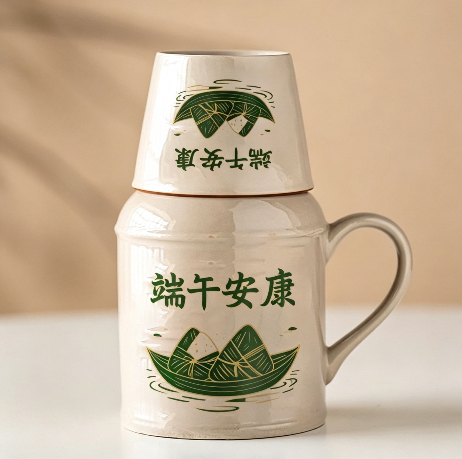 (Dragon Boat Festival Ankang) Small thermos + cup