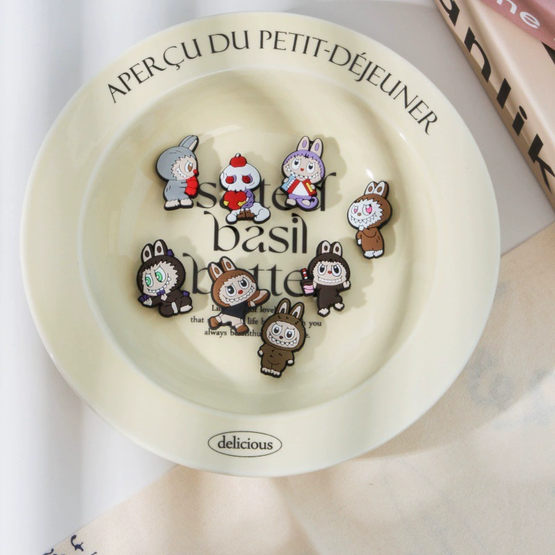 Подходим с пещерной обувью новый милый аксессуар аксессуары для обуви мультяшный стерео застежка для обуви