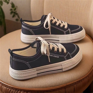 New Casual sneaker 2025 Canvas Women's Shoes Spring Summer Autumn New Korean Style All-match Internet Celebrant Sneakers