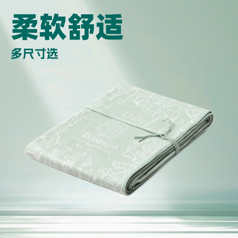 Special Double-Sided Velvet Yoga Towel for Yoga Studios, Non-Slip, Sweat-Absorbent and Durable, Can Be Printed with the Studio Logo, Batch from the Source Factory