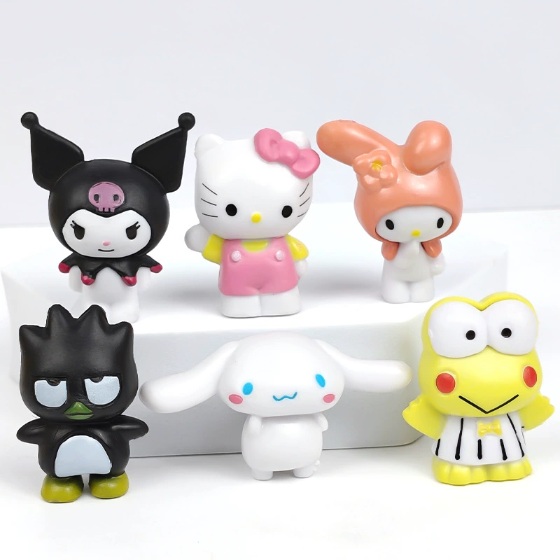 Sanrio, мультяшная кукла для младших классов, кошка, ручная работа, подарок на день рождения