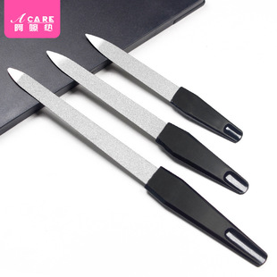 Free Shipping/Nail File/Stainless Steel C1V-Nail Care and Manicure Tool Double-Sided File Cutter