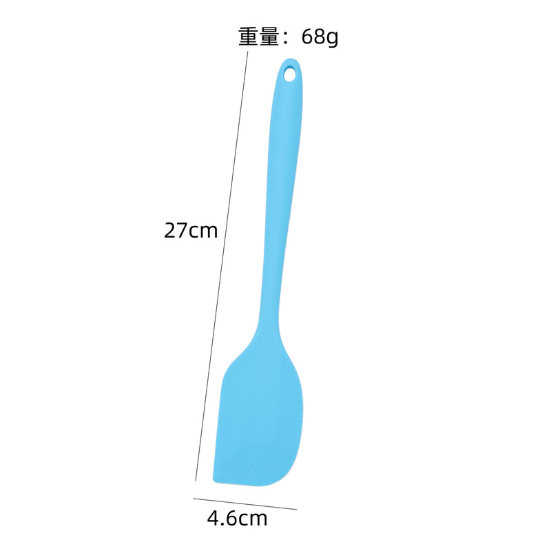 27CMシリコンスクレーパー耐高温ベーキングスクレーパー台所家庭用食品級クリーム攪拌ツールケーキナイフ|undefined