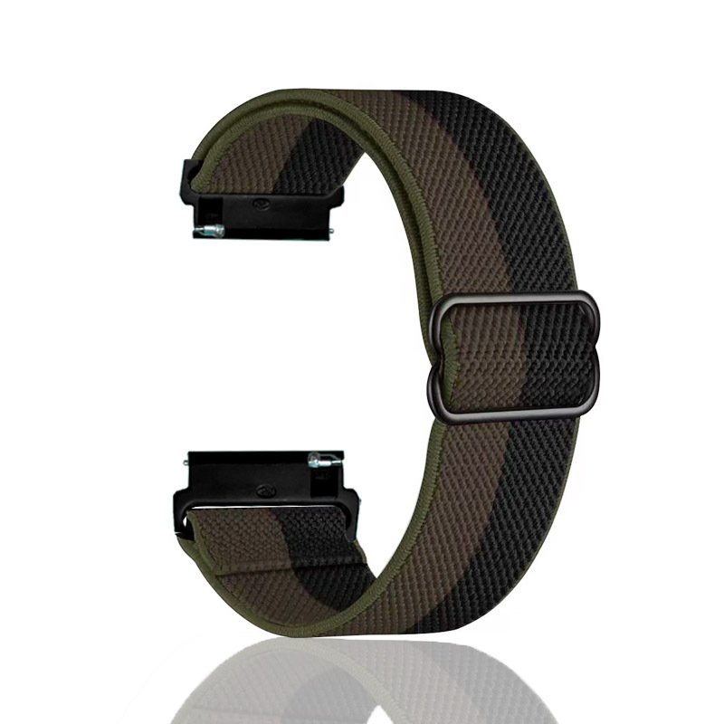 Adecuado para Samsung Watch4/5/6/7 correa de reloj fabricante de correa de reloj de nailon elástica de 40 mm44 mm