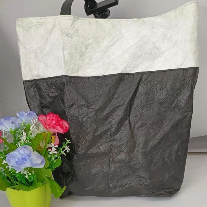 Se puede personalizar el dibujo, gran cantidad y buen precio, bolsa de papel DuPont, ecológico, duradero, de moda