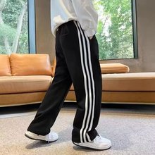 新款男童裤子春秋款2024秋季韩版运动裤大童男孩儿童秋装长裤ins