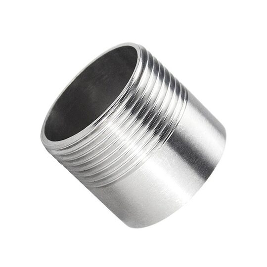 304 stainless steel single wire outer wire thread straight-through welding water pipe 201 short wire joint 6 points 4 points 316L