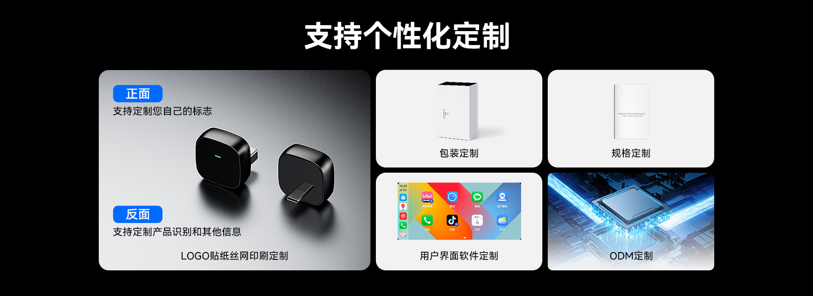 Suitable for Huawei Wireless Hicar Box Car Connectivity, Original Car Carplay, Volkswagen, Mercedes-Benz, Buick-Specific