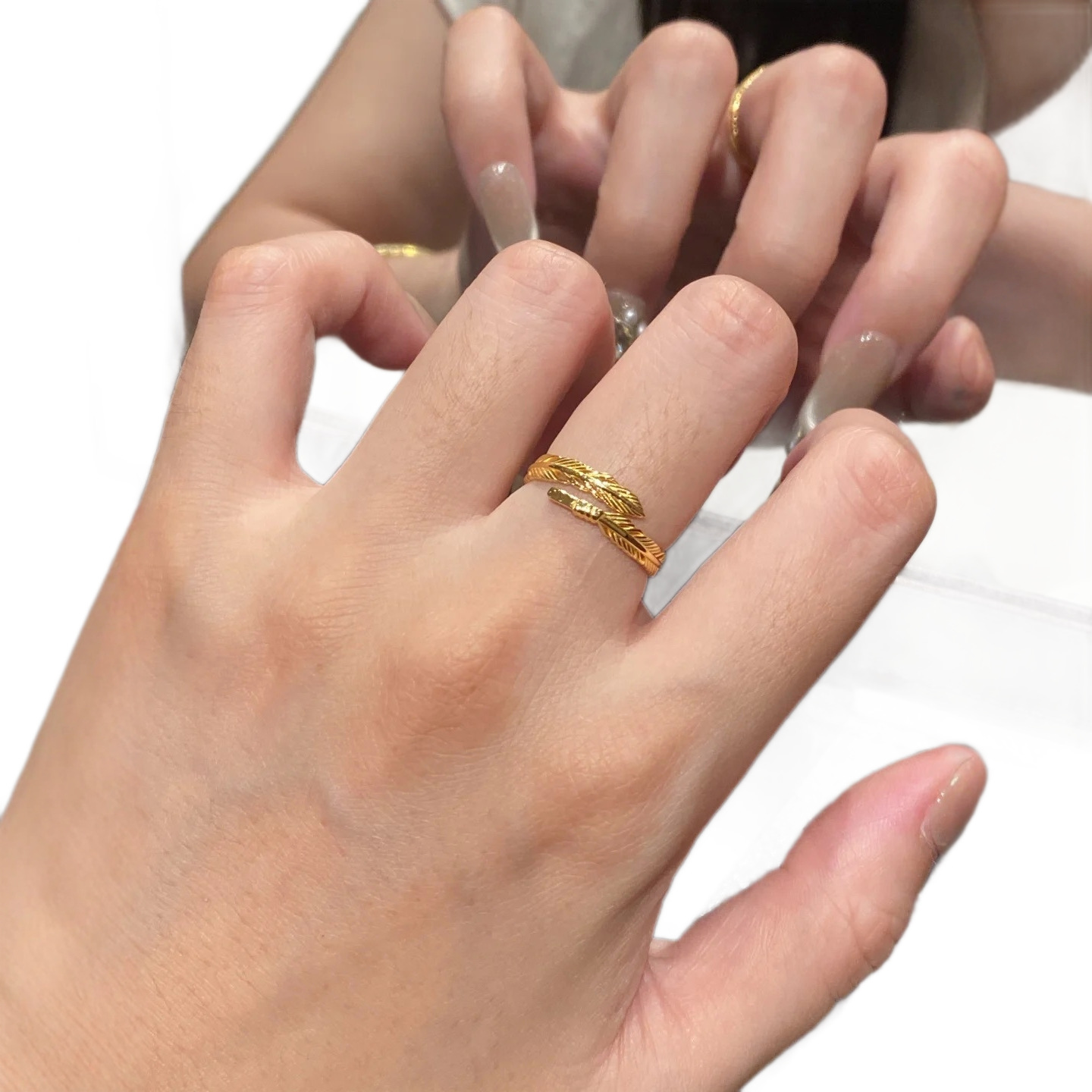 Funkelnder Designer Ring Für Damen, Elegant Und Bequem_voghion.com