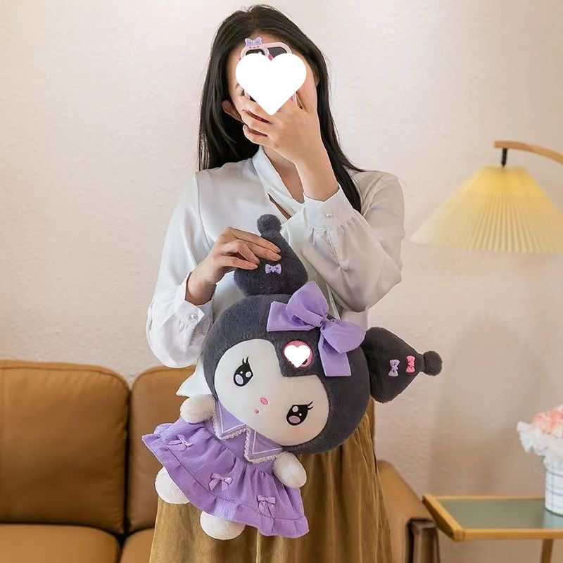 クロミぬいぐるみ人形ベッドメロディー人形布人形女の子の誕生日ロリータ|undefined