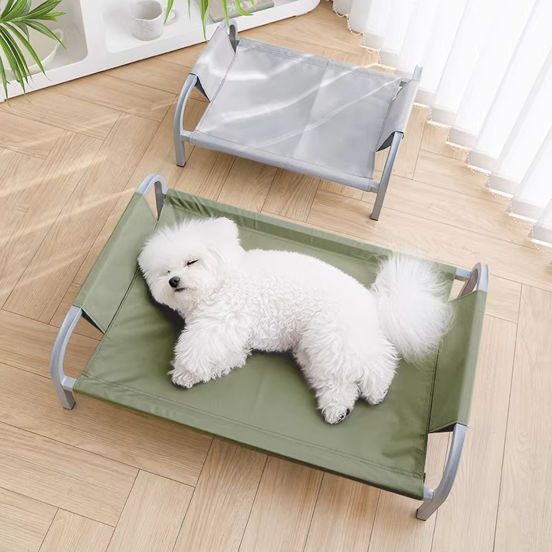 Cama de marcha para perros, perrera de verano, universal para cuatro estaciones, extraíble y lavable, nuevo tipo, perrera de verano, cama para perros, cama para mascotas