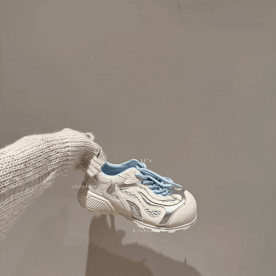 [Ma Ge mismo estilo] H55 mismo estilo-"Estética desordenada" zapatos de bolos mix Forrest Gump verano transpirable 4cm