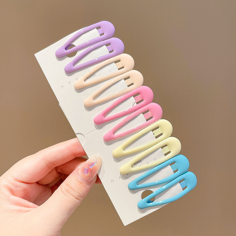 Dopamina de color estrellas amor clip de cabello de la niñez clip de fránta clip de cabello BB clip de cabello adorable joyas de cabello