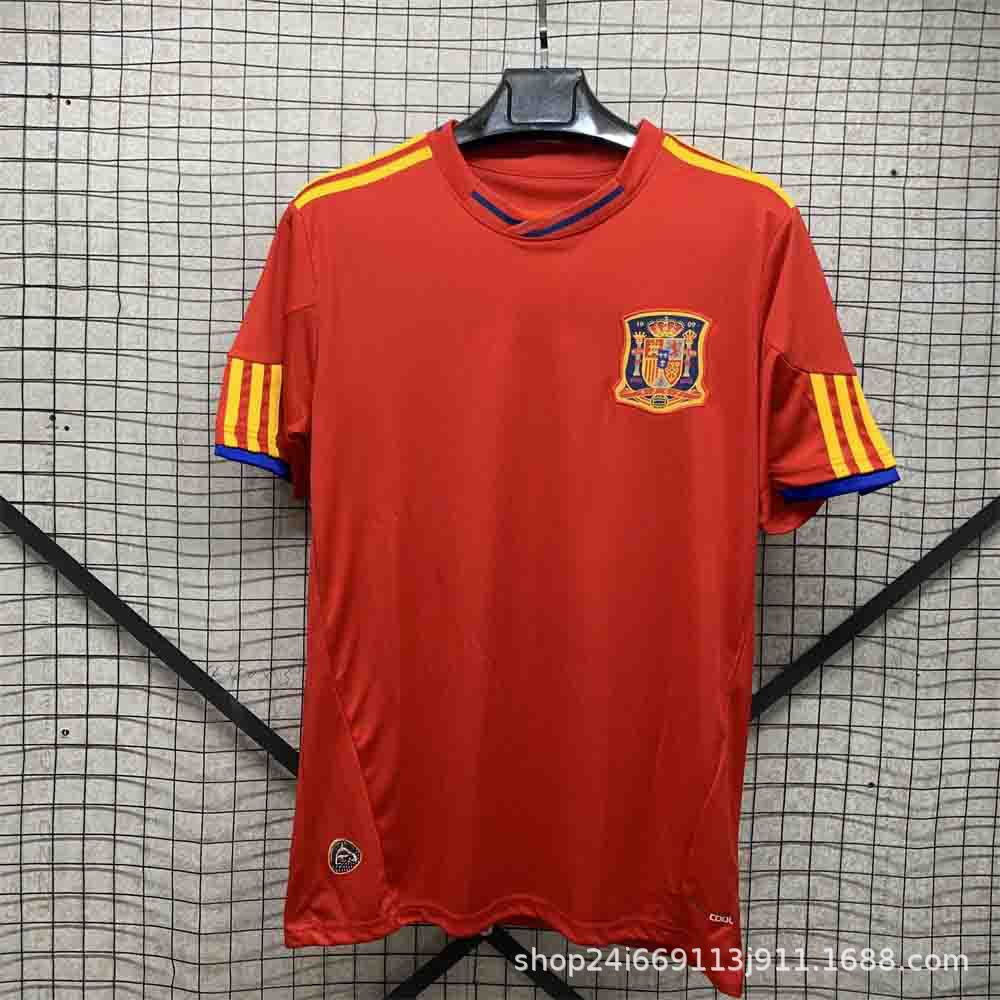 Camiseta de fútbol tailandesa retro Selección nacional Brasil Francia Argentina Portugal Camiseta de manga corta al por mayor Número de impresión