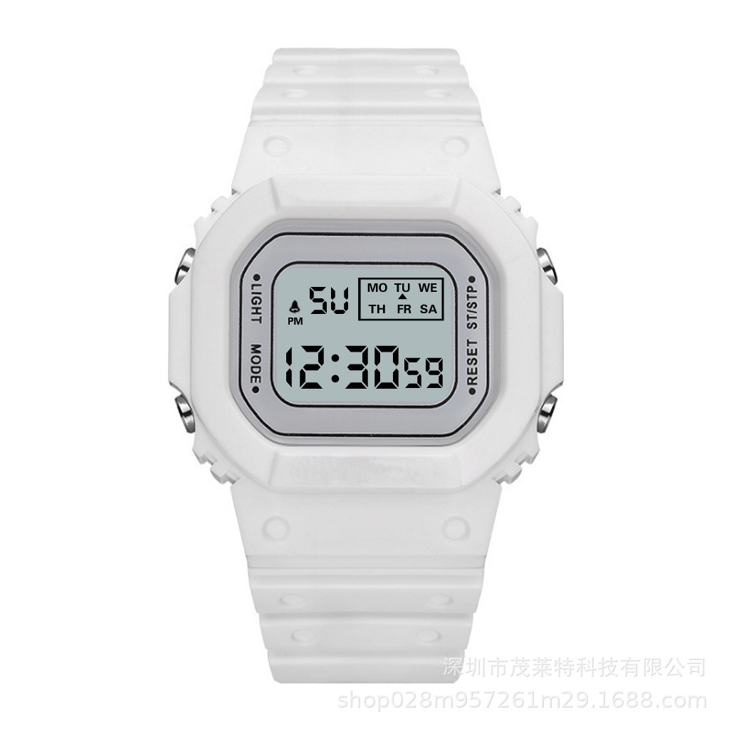 Unicornio reloj mujer estudiante simple chica luminosa hombres impermeable deportes coreano ins Colegio estilo reloj electrónico