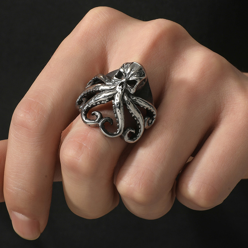 Vintage Octopus Ring 3