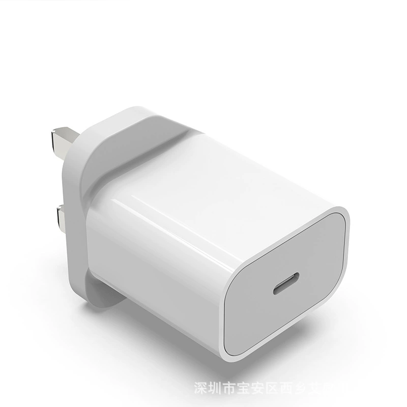 Manufacturer supply CB certification PD25W fast charging head suitable for Samsung Apple mobile phone English standard 25wtype C fast charge