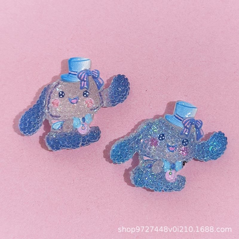 半透明のリボン樹脂アクセサリークリーム接着剤携帯電話ケース子供のリングヘアアクセサリークリエイティブ diy 手作り diy アクセサリー|undefined