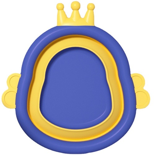 Newborn baby folding plastic washbasin portable baby washbasin children's butt washing small basin wholesale