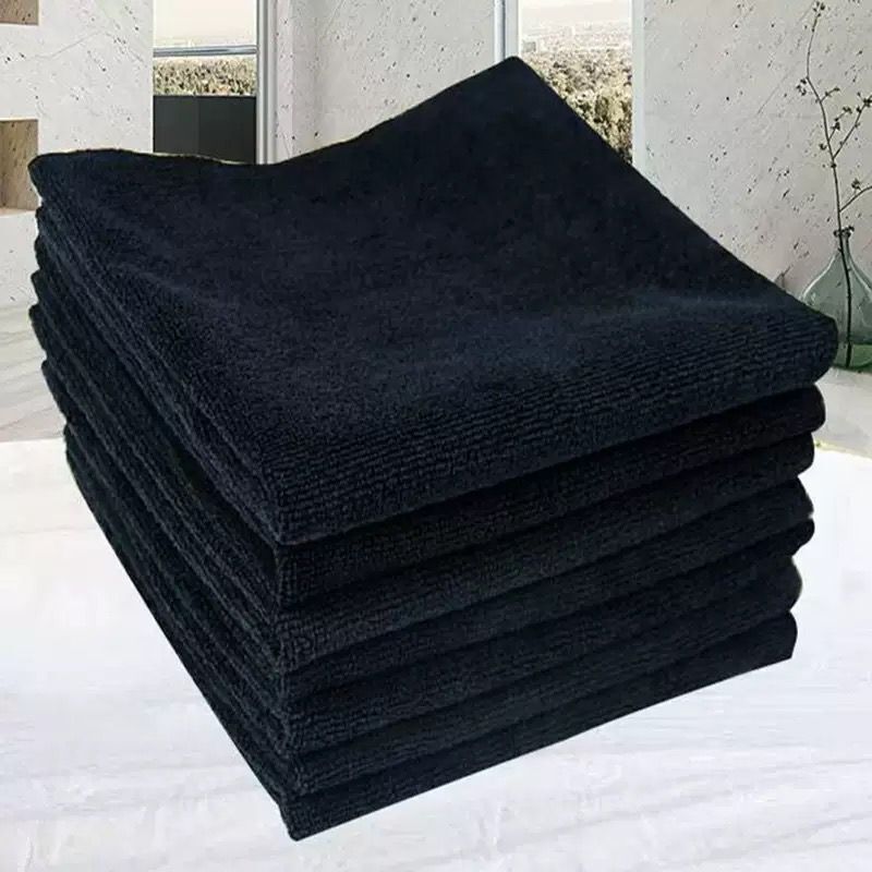 Manufacturer Wholesale Ultra-Fine Fiber Black Towels, Thickened and Absorbent, Adult Barber Shop Towels, Bath Towels, Beauty and Manicure Cloths Manufacturer Wholesale Ultra-Fine Fiber Black Towels, Thickened and Absorbent, Adult Barber Shop Towels, Bath Towels, Beauty and Manicure Cloths