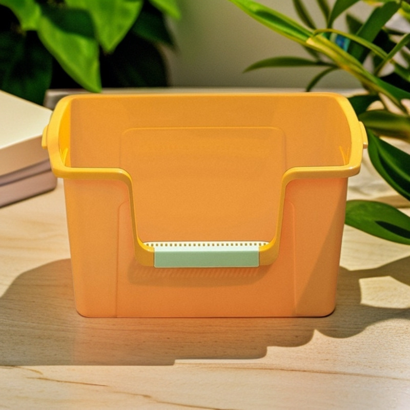 Hot sale nuevo pan grande gatos arena pan super gran tamaño semicerrado para gatos inodoro alto anti-spillado gatos arena al por mayor