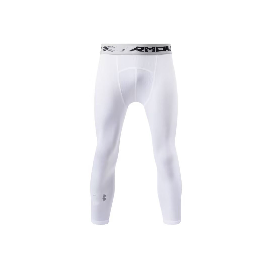 Adm137 cropped pants white / M