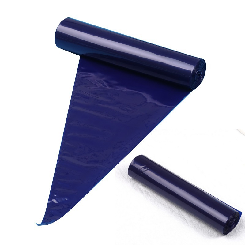 Transfronterizos azul oscuro enmarcado en bolsa de flores LDPE desechable enmarcado en bolsa de flores pastel extrusión bolsa de flores bolsa de crema herramienta de horneado