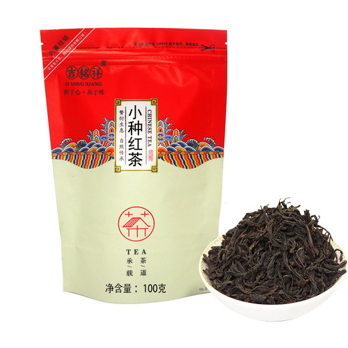 Supermarket bagged tea, Small leaf black tea, Jasmine tea, Maojian green tea, Biluochun green tea, Tieguanyin oolong tea, Wulong tea