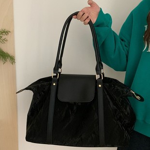 Large-Capacity Travel Bag Women's Short-Distance Hand-Held Travel Storage Luggage Bag Fitness Outing Travel Lightweight Bag Luggage Bag
