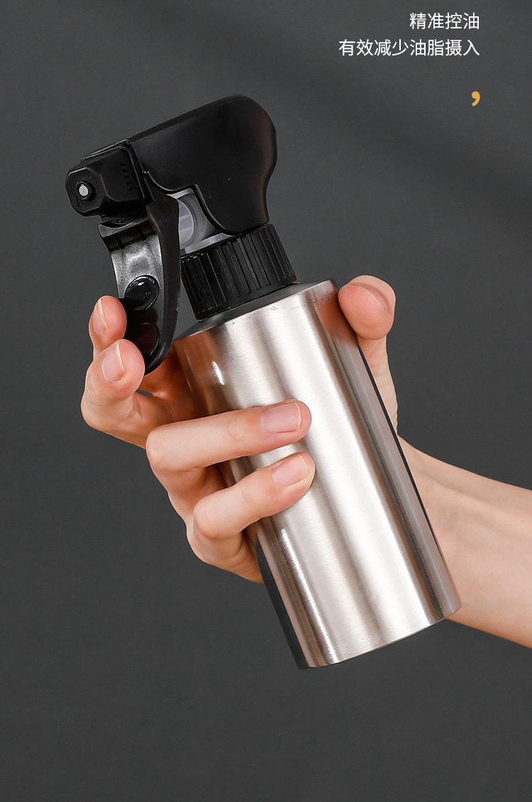 Grenzüberschreitende 304 Edelstahl-Sprühflasche, Desinfektions-Sprühflasche mit Druckknopf, Umfüllungs-Sprühflasche, Seifenspender mit Zerstäuber