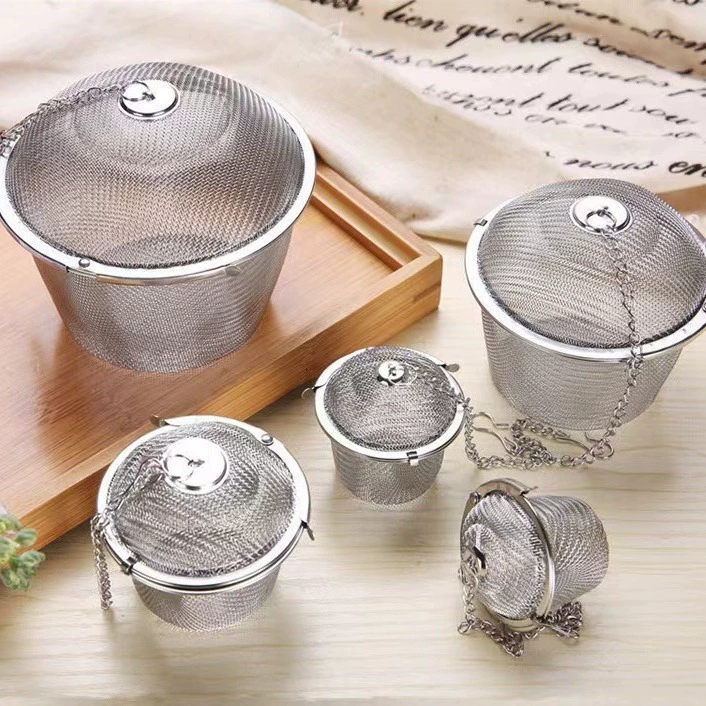 304 из нержавеющей стали приправа мяч приправа горшок чай пакетик приправа аптечка тушеное мясо шарик фильтр шаровой фильтр тушеное мясо