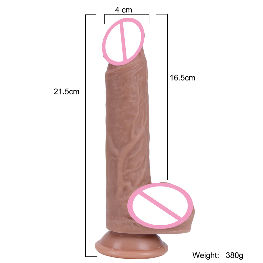 Mamba negra de silicona líquida de doble capa de simulación de maestro muscular real pene masturbación femenina pene juguetes sexuales para adultos femeninos