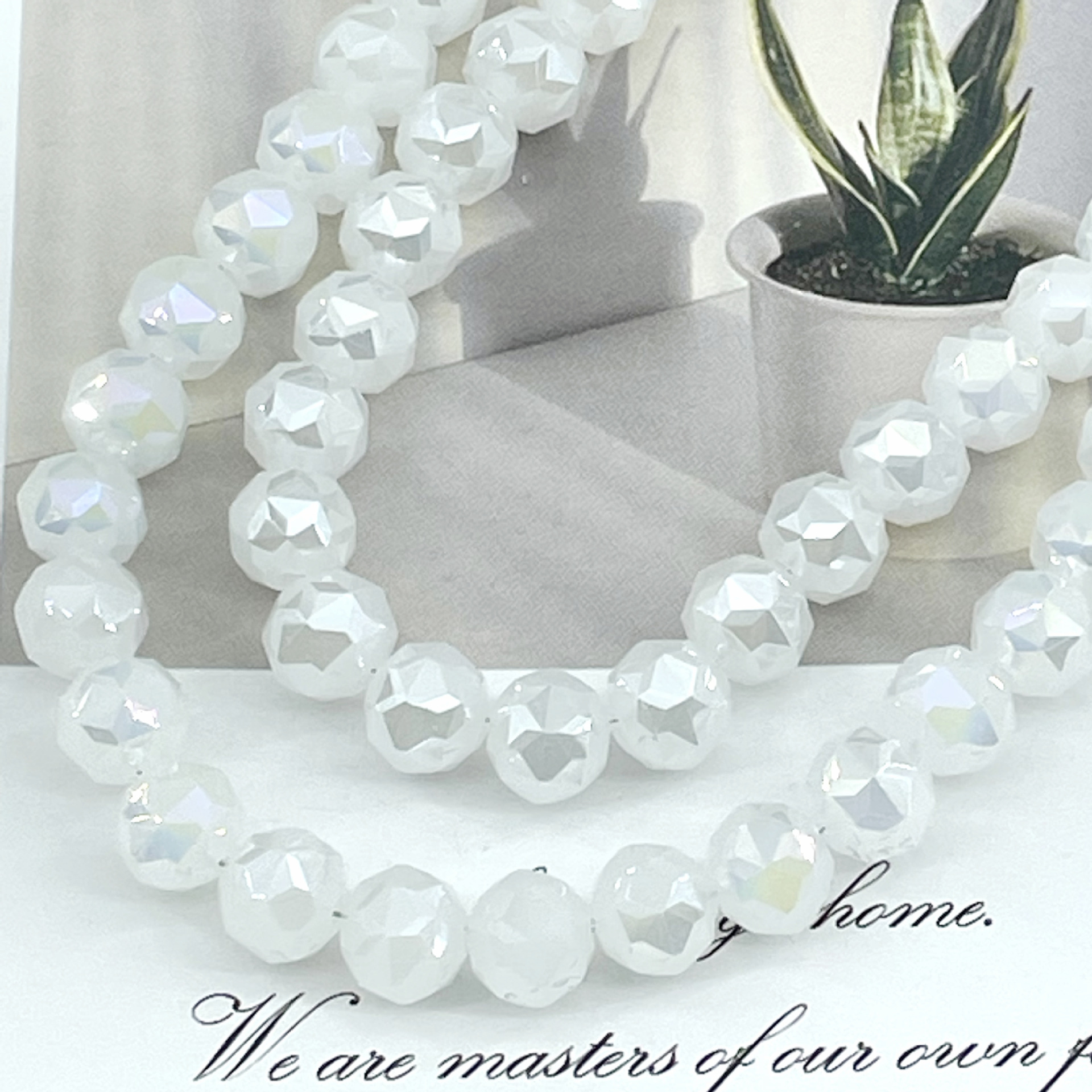 Bola de flores de 8mm Jingjing K9 cuentas sueltas de cristal 64 superficies cortadas con cuentas Accesorios de joyería hechos a mano de bricolaje Pulsera Collar lote suelto image 61
