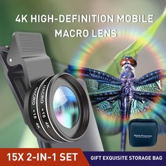 クロスボーダー携帯電話レンズ 30X マクロレンズコンタクトレンズカメラ携帯電話レンズ虫眼鏡 30X マクロ携帯電話