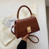 Handheld fashionable woven shoulder bag, one-shoulder bag