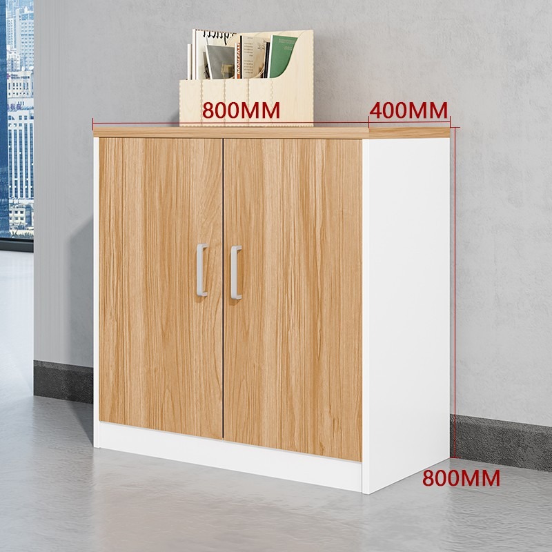 gabinete de archivos de madera blanca gabinete de oficina partición simple moderna larga gabinete de almacenamiento de madera gabinete de almacenamiento