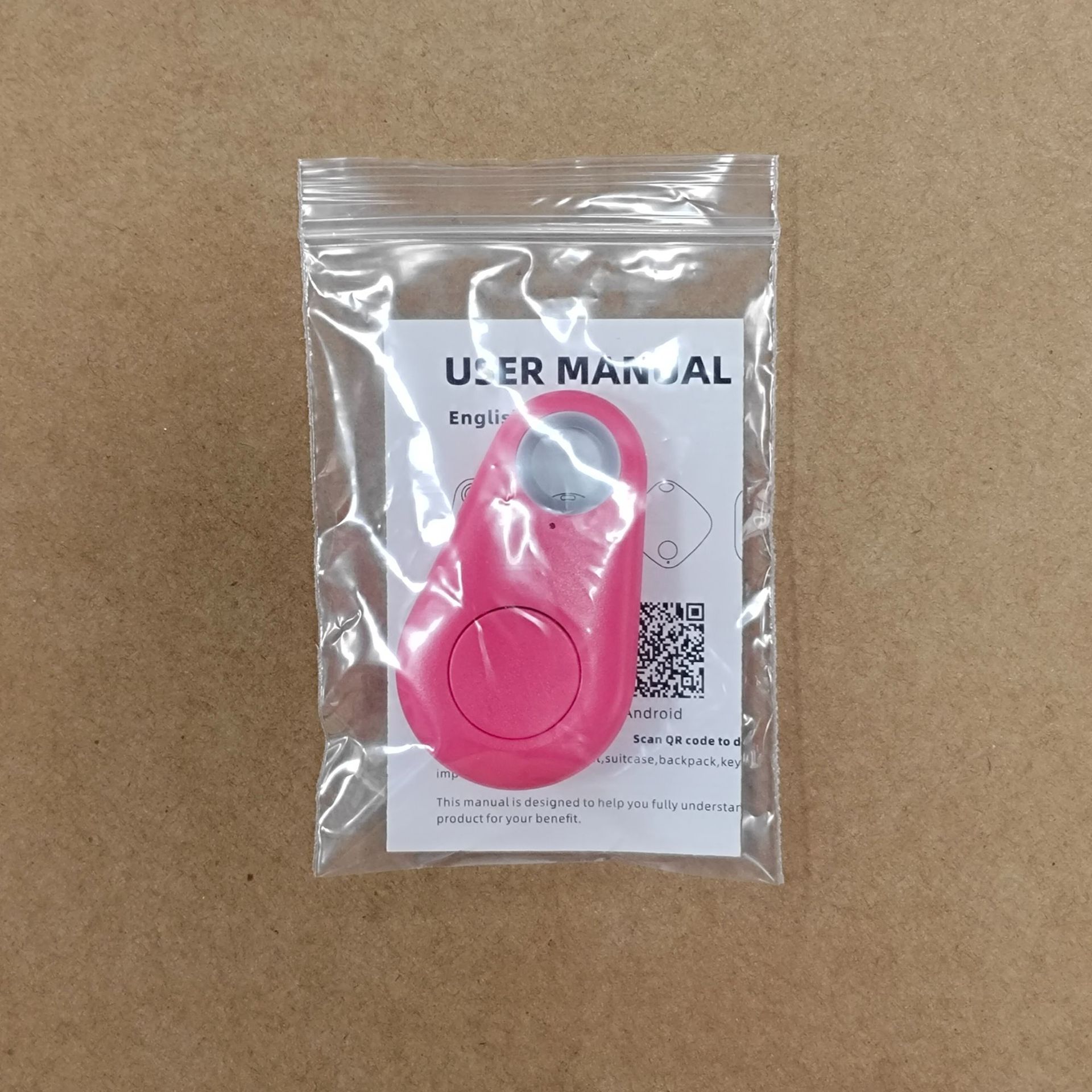 Localizador Bluetooth bidireccional con certificación internacional para llaves, billeteras, mascotas y objetos de valor, con recordatorio de gota de agua y función antipérdida, disponible en fábrica.