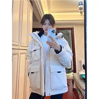 Потолок North Face Home тот же 2024 новый карман пуховик для мужчин зимняя пара с несколькими карманами