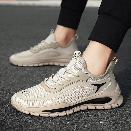 2025 breathable men's sneaker hiking casual comfortable mesh running shoes outdoor fitness men's shoes manufacturers wholesale