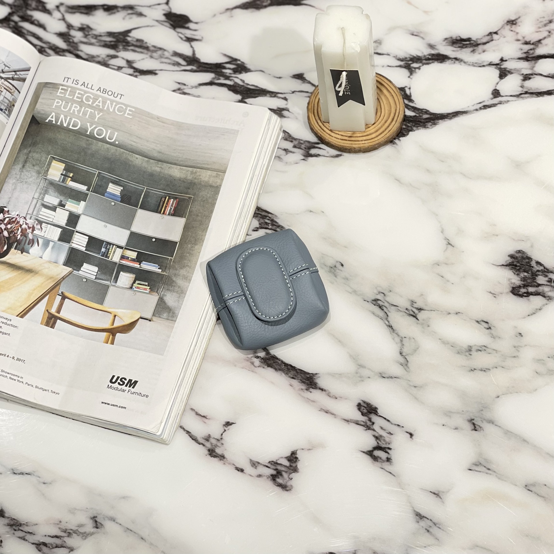 Monedero de cuero genuino primera capa de piel de vaca mini billetera de almacenamiento clave transfronteriza pequeña billetera de piel de vaca de las mujeres