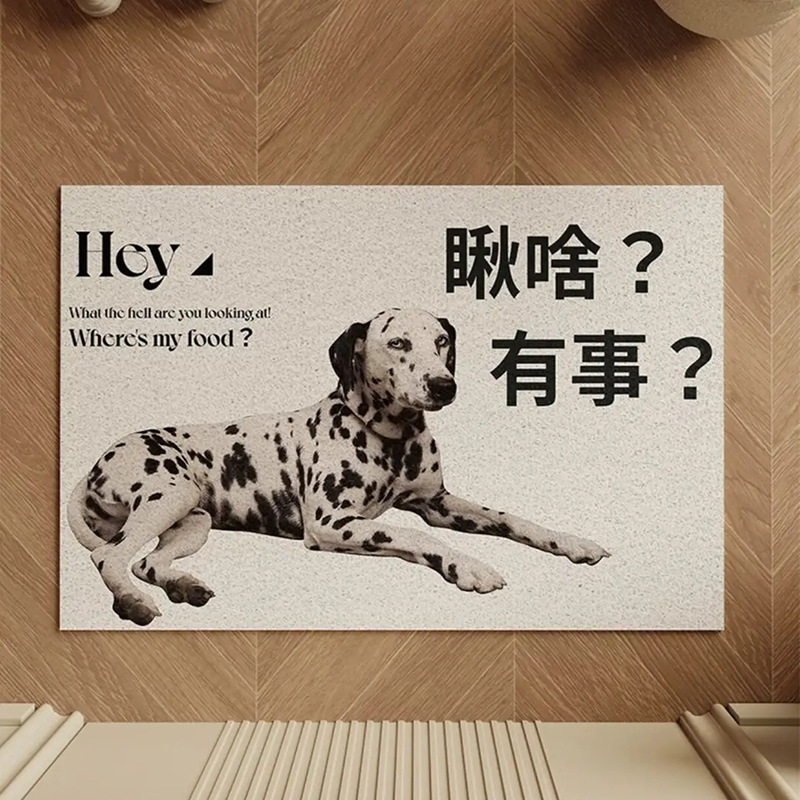 お笑い創意ペットが家に入るじゅうたんが生きて帰ってきたら、家庭の入り口に入る滑り止めのドアマットを敷くことができる|undefined